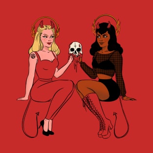 double devil trouble T-Shirt