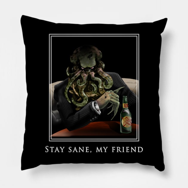 The Most Interesting Elder in the World Pillow by cfdunbar