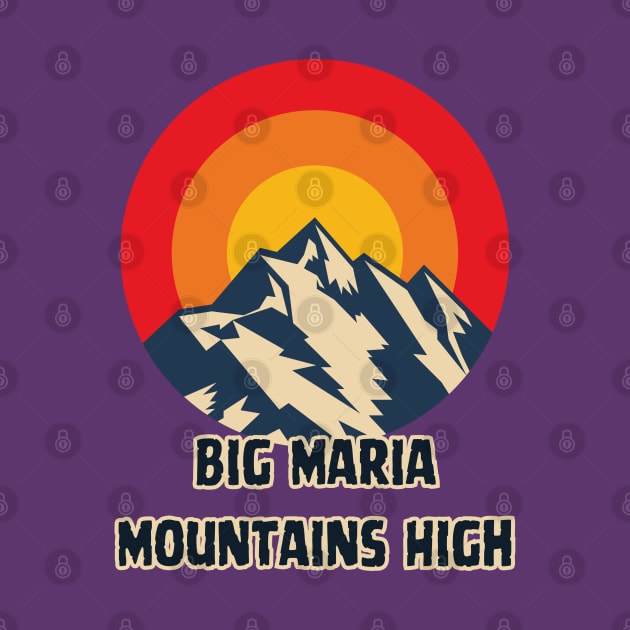 Big Maria Mountains High Point by Canada Cities