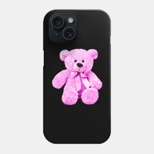 Pink bear Phone Case