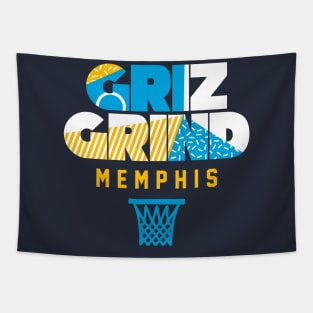 Memphis Basketball Grind Tapestry