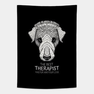 The best therapist has fur and four legs Tapestry