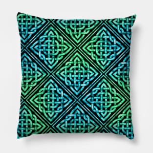 Celtic Knot Pattern Seamless Pillow