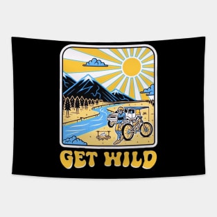 GET WILD Tapestry