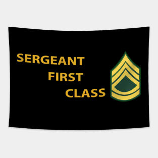 Sergeant First Class w Lateral Txt Tapestry