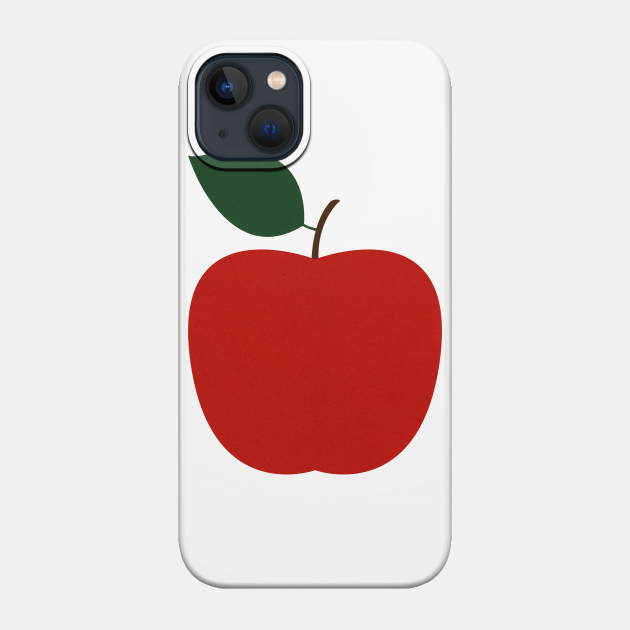 Red Apple - Apple - Phone Case