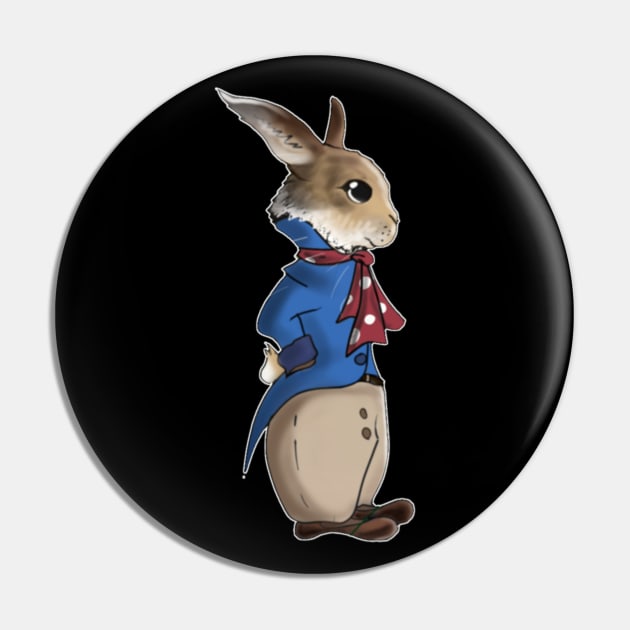 Digital Illustration of Peter Rabbit 04/04/23 - Storybook inspired art and designs Pin by STearleArt