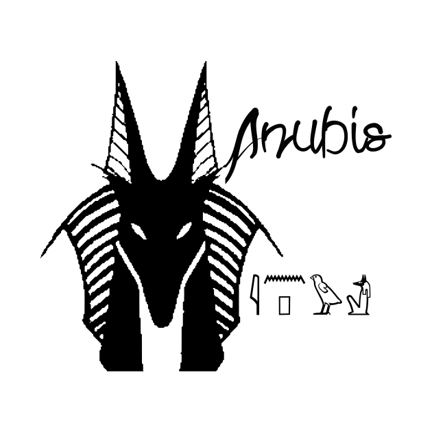 Anubis dark on light by PharaohCloset