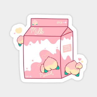 Peach Milk Magnet