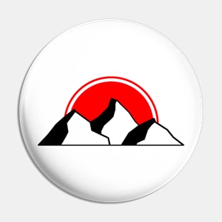 Rising Sun Pin