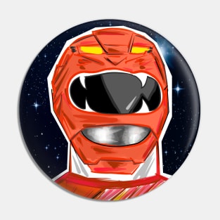 the red ranger in space suit Pin