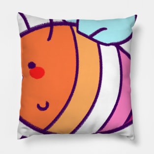 BEE proud: lesbian flag Pillow