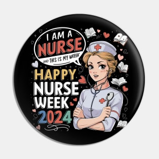 Celebrating Nurses: Happy Nurse Week 2024 Tribute Pin