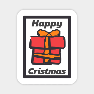 Happy Cristmas Magnet