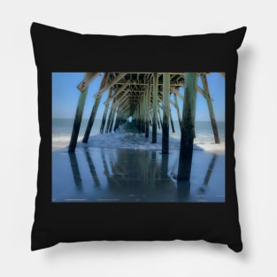 Myrtle Beach State Park Pier Pillow