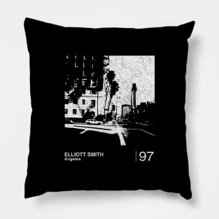 Angeles / Minimalist Graphic Artwork Design Pillow