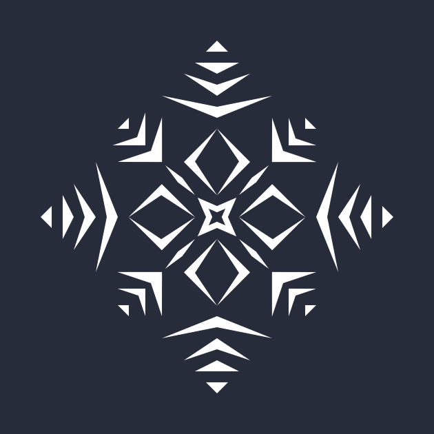 Paper Cut Snowflake Pattern by molshevska