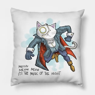 Cat-Tom of the Opera Pillow