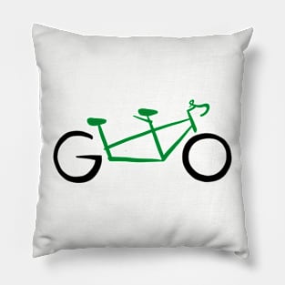 GO - green Pillow