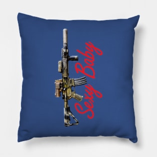 M4 sexy baby tacticool Pillow