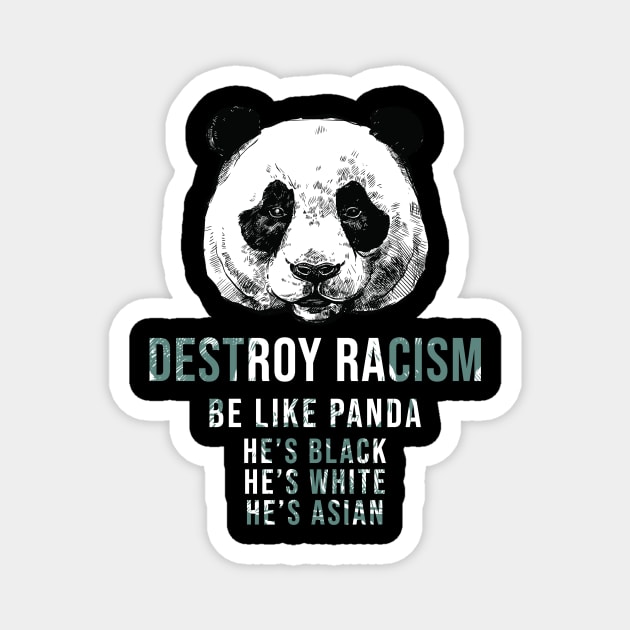 Be Like Panda Magnet by change_something