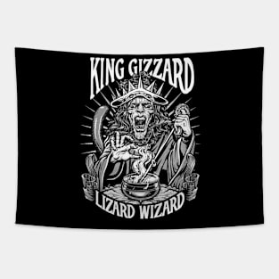 King Gizzard & The Lizard Wizard - Original Fan Art Tapestry