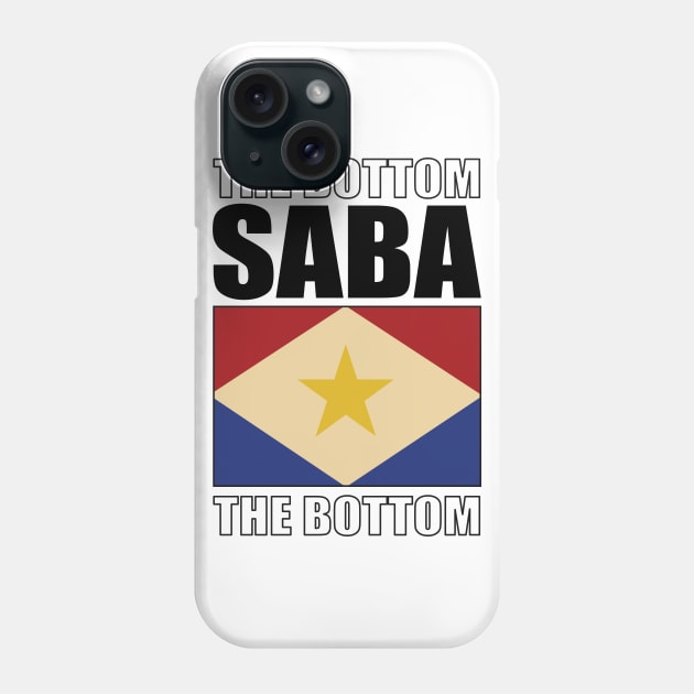 Flag of Saba Phone Case by KewaleeTee