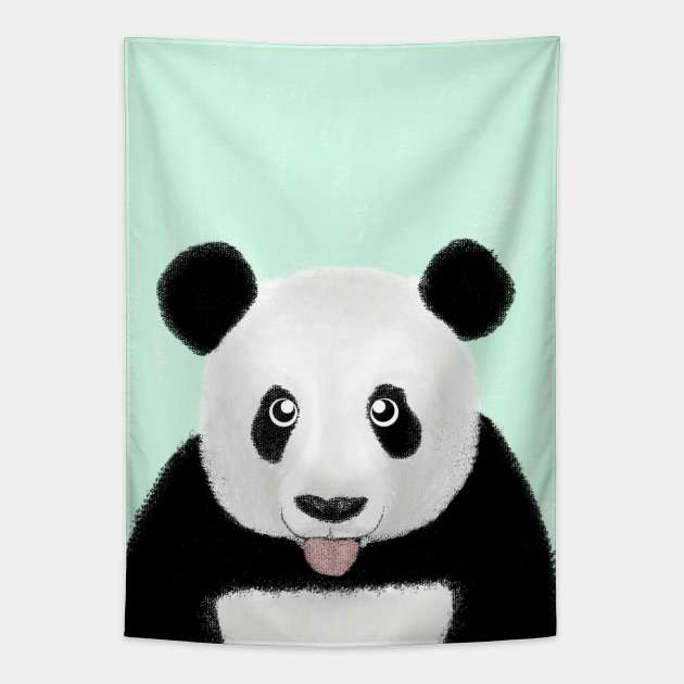 Panda Tapestry by Barruf