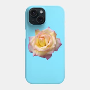 Pink Yellow Ombre Pastel Rose Flower Phone Case