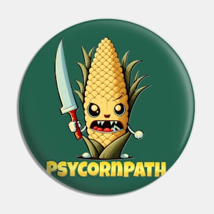 Psycornpath Cornhole Team Player Design Pin