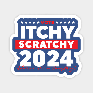 Itchy Scratchy 2024 Magnet