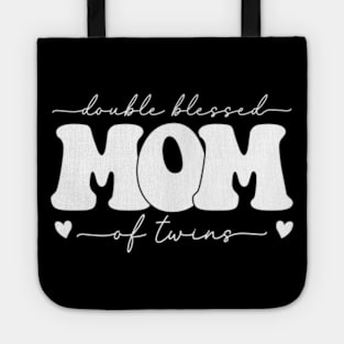 Double Blessed Mom Of Twins Tote