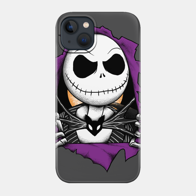 Bones before Christmas - Jack Skellington - Phone Case