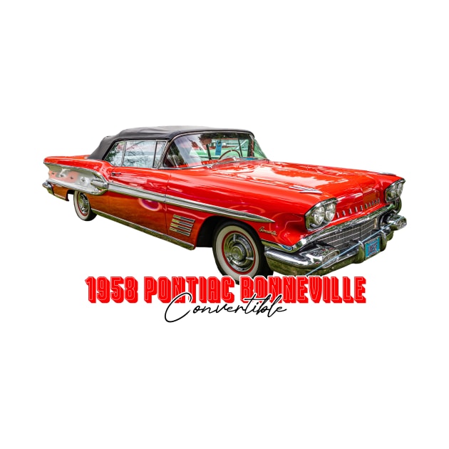 1958 Pontiac Bonneville Convertible by Gestalt Imagery