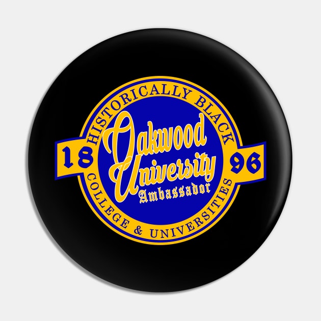 Oakwood University 1896 Apparel Pin by HBCU Classic Apparel Co