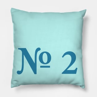 number 2 Pillow