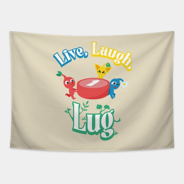 Pikmin Live Laugh Lug Tapestry by Benlo