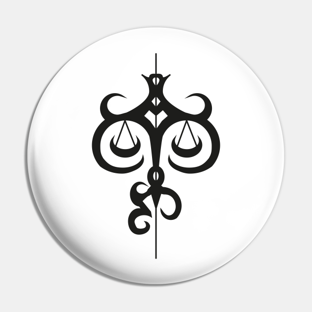 Tatto Symbol Of Libra, Capricorn And Aries - Tattoo Design - Pin | Teepublic