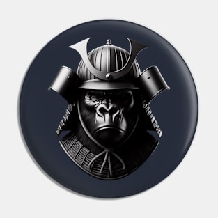 Gorilla Samurai Pin