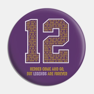 Stockton Basket Legends Utah 12 Pin