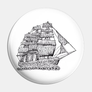 Sailing ship Pin