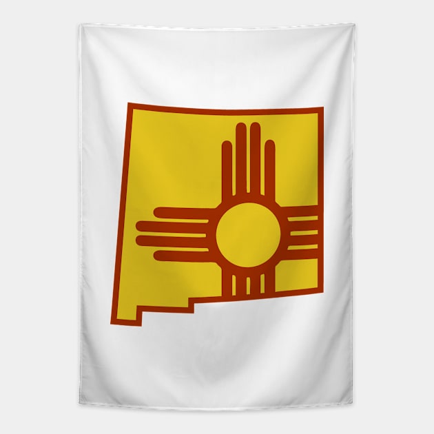 New Mexico Shirt Tapestry by DeadBeatElite