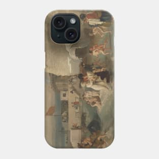 The Bathing Place at Ramsgate by Benjamin West Phone Case