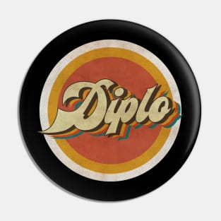 circle vintage Diplo Pin