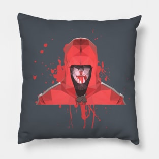 Low Poly Headhunter Scout Pillow