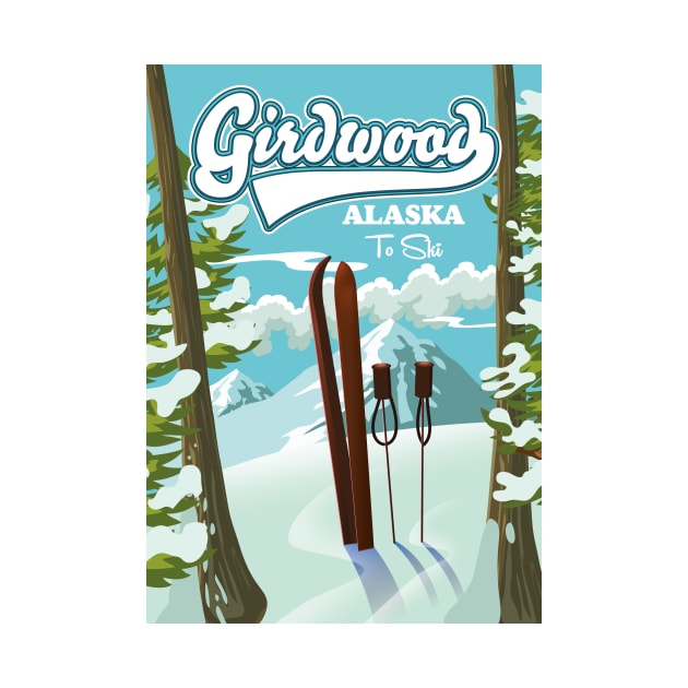 Girdwood Alaska to ski by nickemporium1