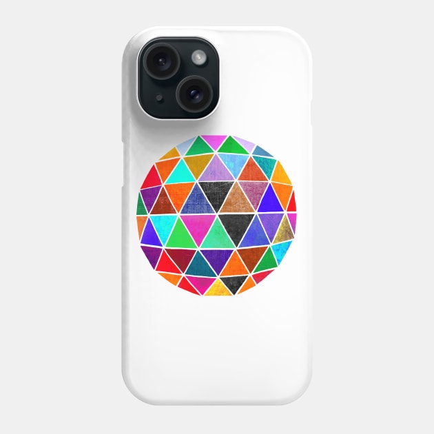 Geodesic 5 Phone Case by Terry Fan