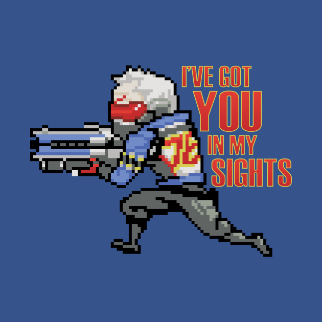 Overwatch - 16-Bit Soldier 76 Quote by wyckedguitarist