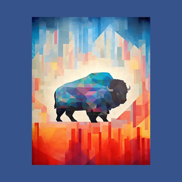 OG Buffalo Geometric by DavidLoblaw