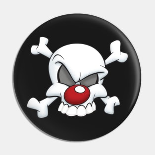 The Clown Pirates Flag Pin